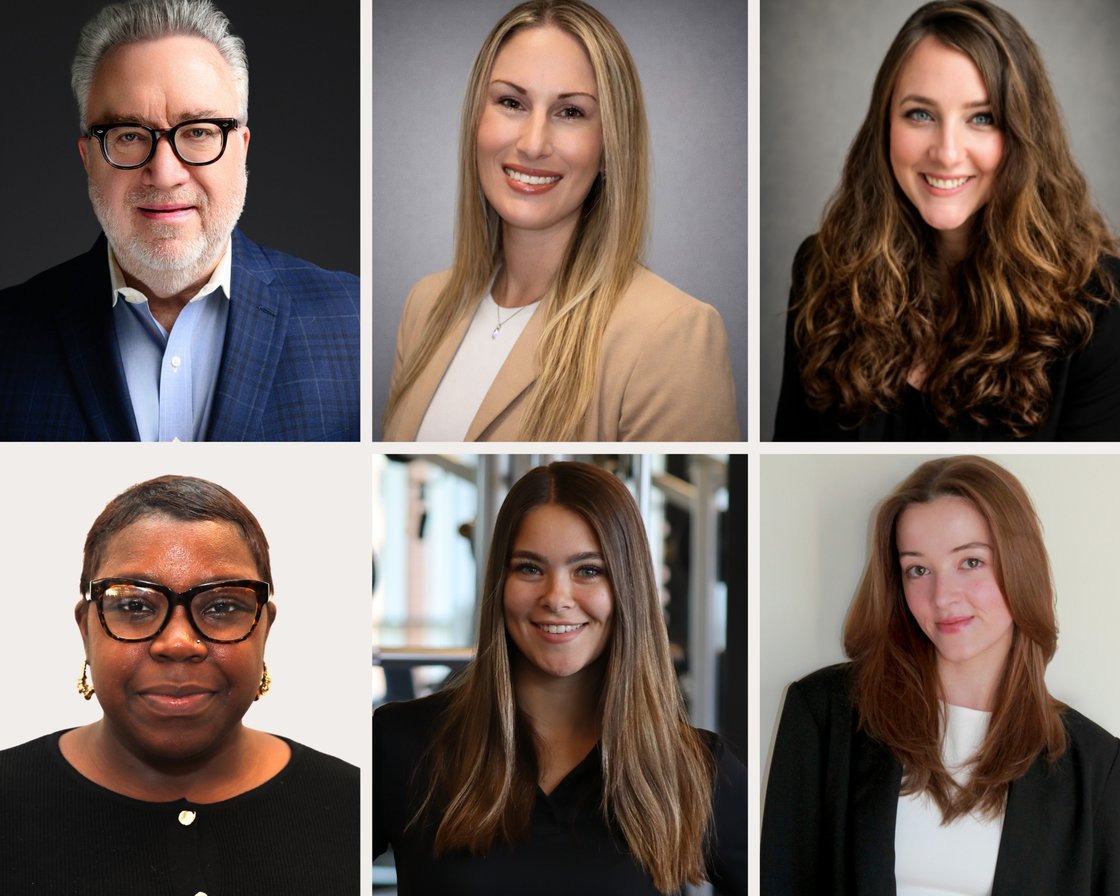 Six staff member headshots