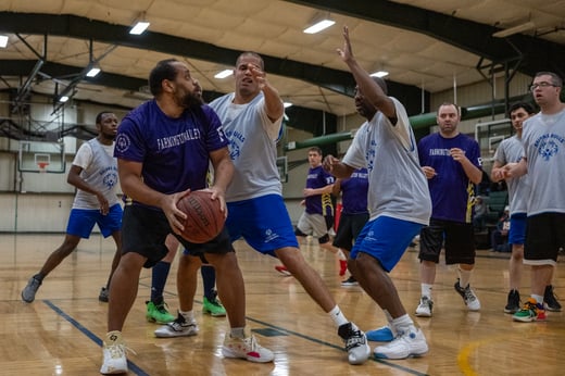 TradBball25 action shot